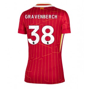 Billiga Liverpool Ryan Gravenberch #38 Hemmatröja Dam 2024-25 Kortärmad